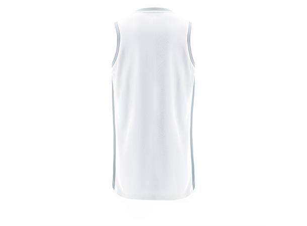 Plutonium Basket Shirt WHT XS Teknisk basketdrakt i Eco tekstil 