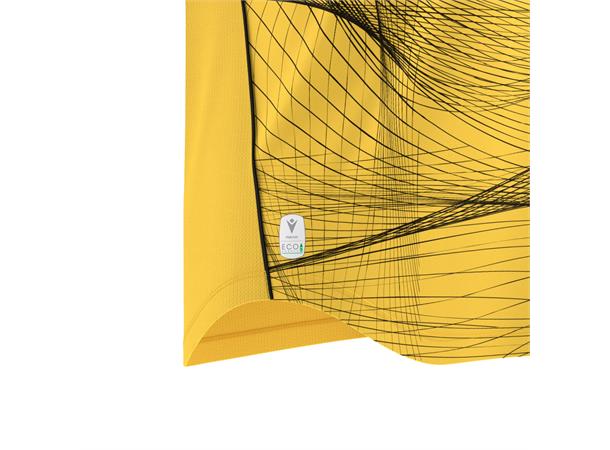 Wyvern Eco Match Day Shirt YEL/BLK L Teknisk drakt i ECO-tekstil - Unisex 