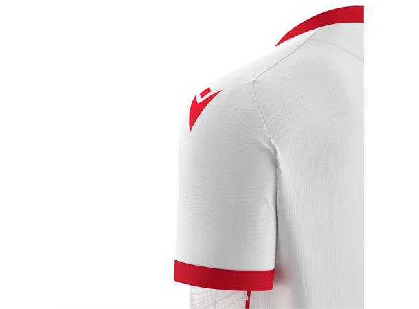 Wyvern Eco Match Day Shirt WHT/RED 3XL Teknisk drakt i ECO-tekstil - Unisex 