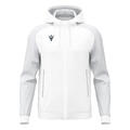 Chronos Full Zip Hoody WHT 4XL Hettegenser